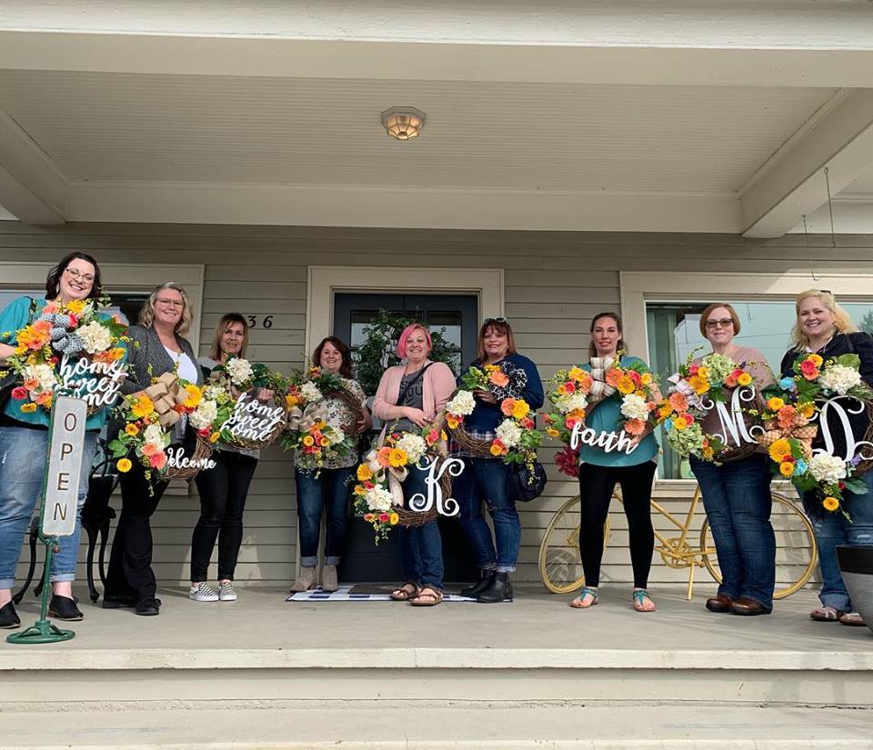 Spring Wreath Making Class 2019!